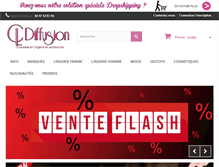 Tablet Screenshot of drop-sexy.com